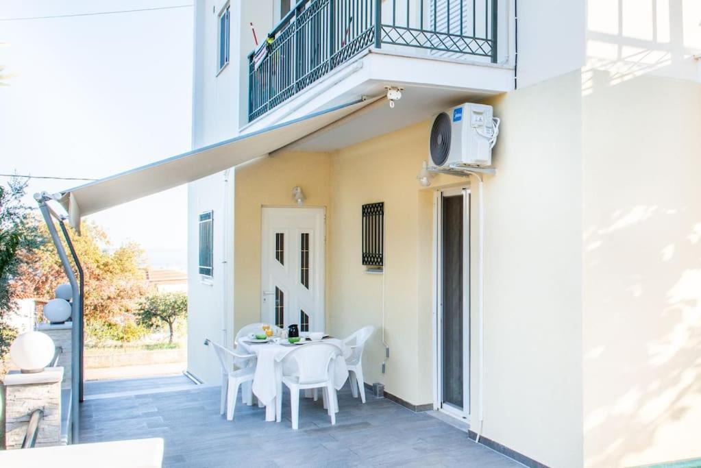 Όμορφο Παραθασυγκρότημα Ενοικιαζόμενων Καταλυμάτων Ως Ολόκληρος Χώρος - Chrani, Ελλάδαλάσσιο Διαμέρισμα Luaran gambar
