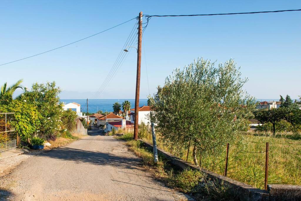 Όμορφο Παραθασυγκρότημα Ενοικιαζόμενων Καταλυμάτων Ως Ολόκληρος Χώρος - Chrani, Ελλάδαλάσσιο Διαμέρισμα Luaran gambar